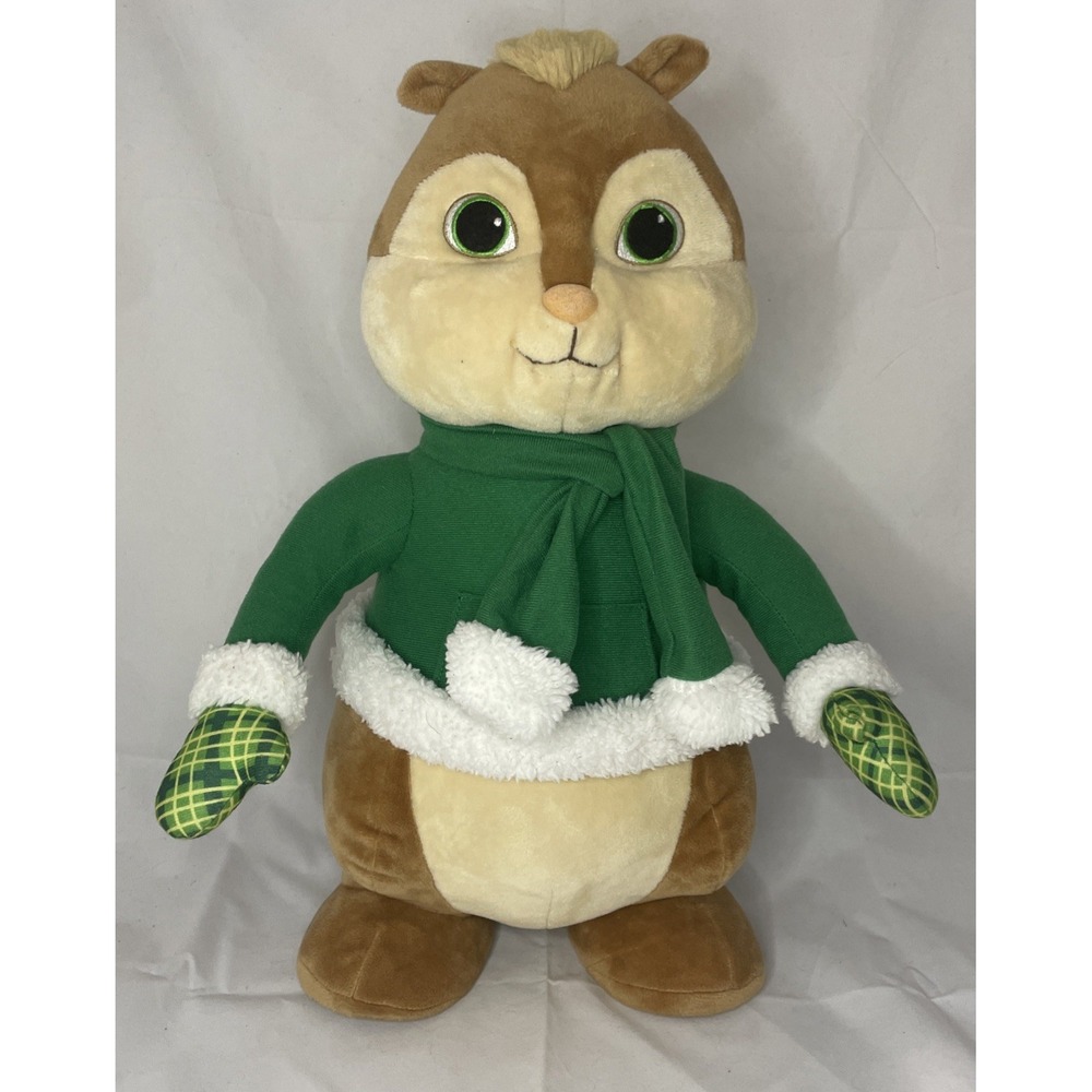 ALVIN And The Chipmunks Theodore Christmas 17" Plush Stuffed Figure Animal